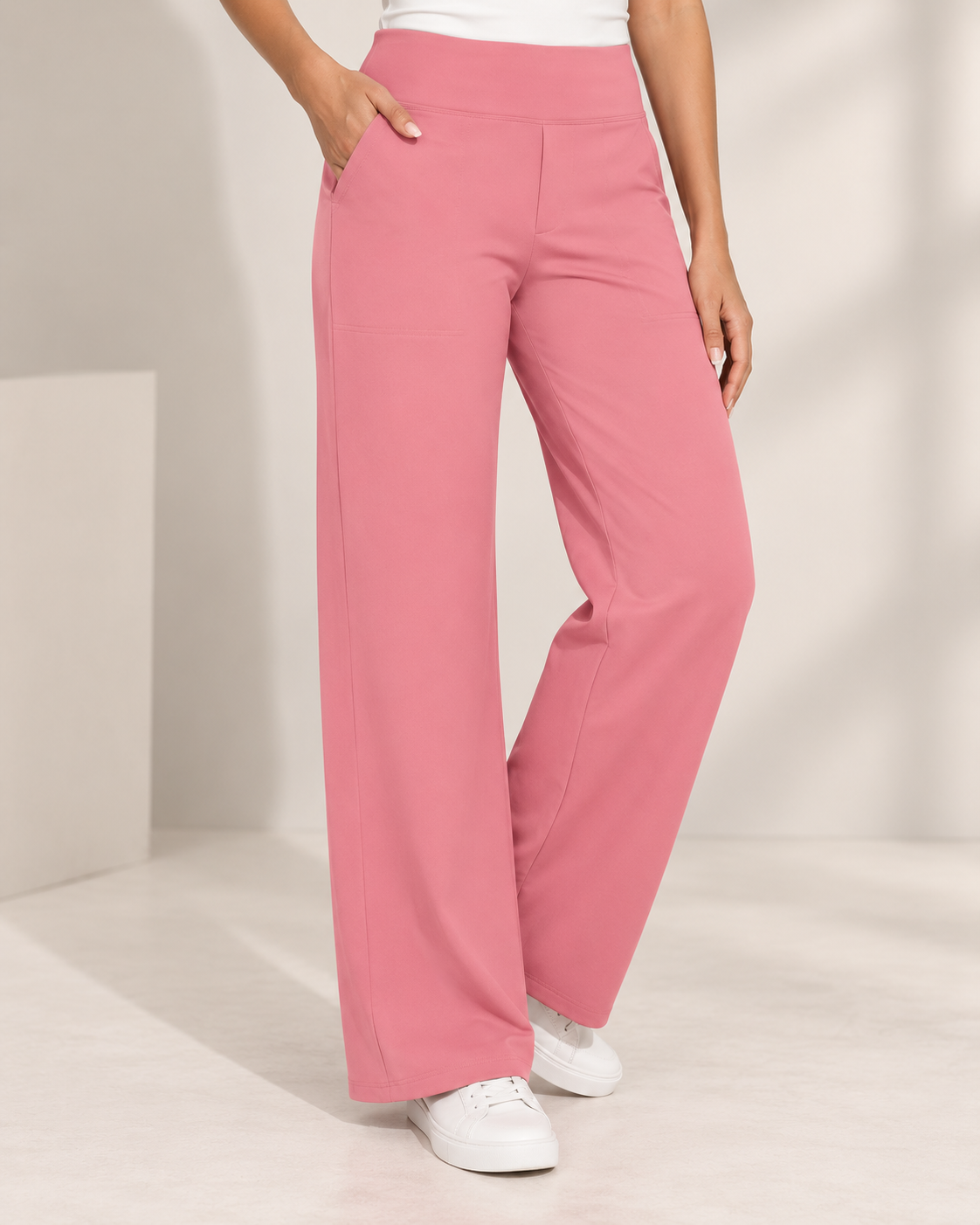 Lizzie™ | Comfortable Wide-Leg Stretch Trousers