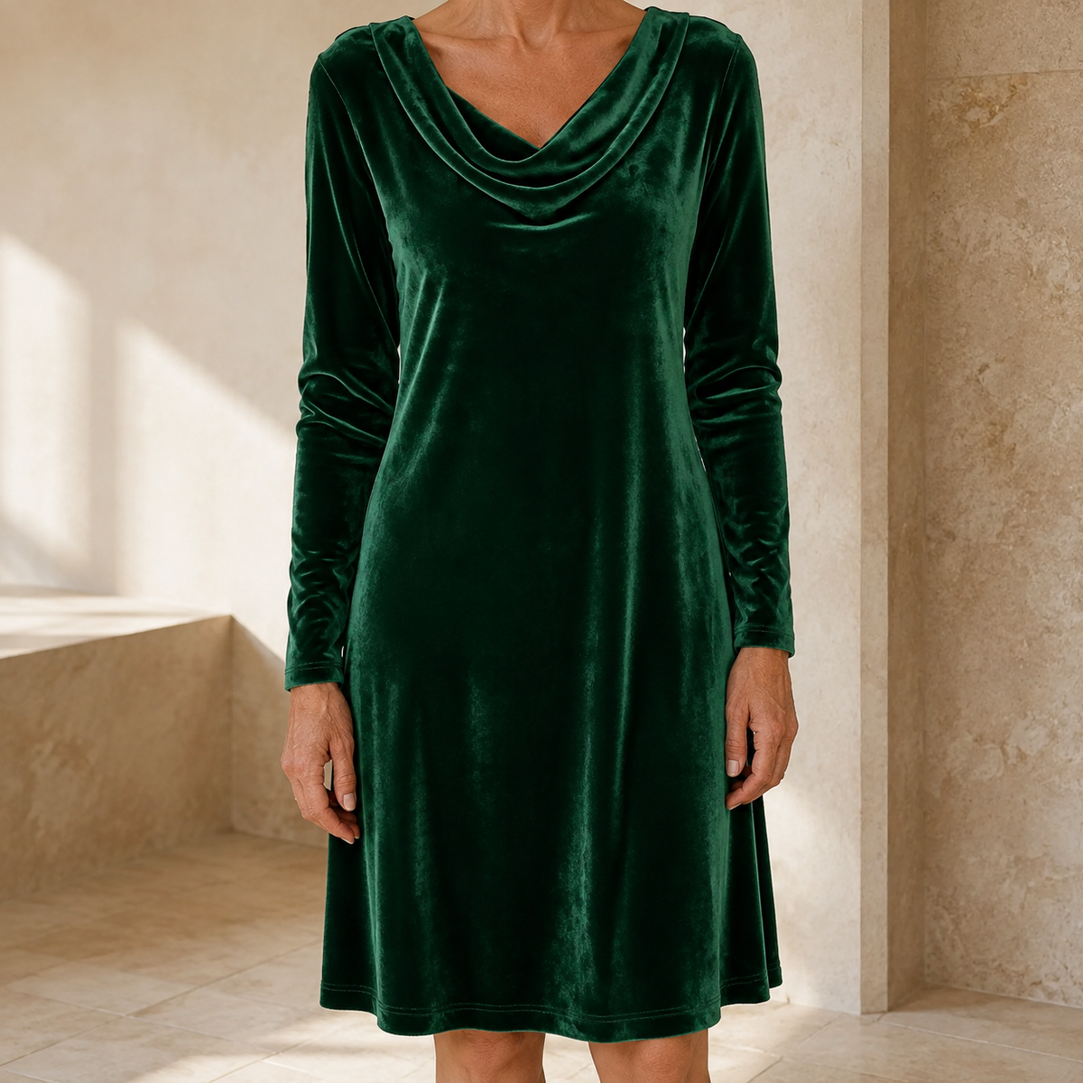 Lenora | Layered Collar V-Neck Top