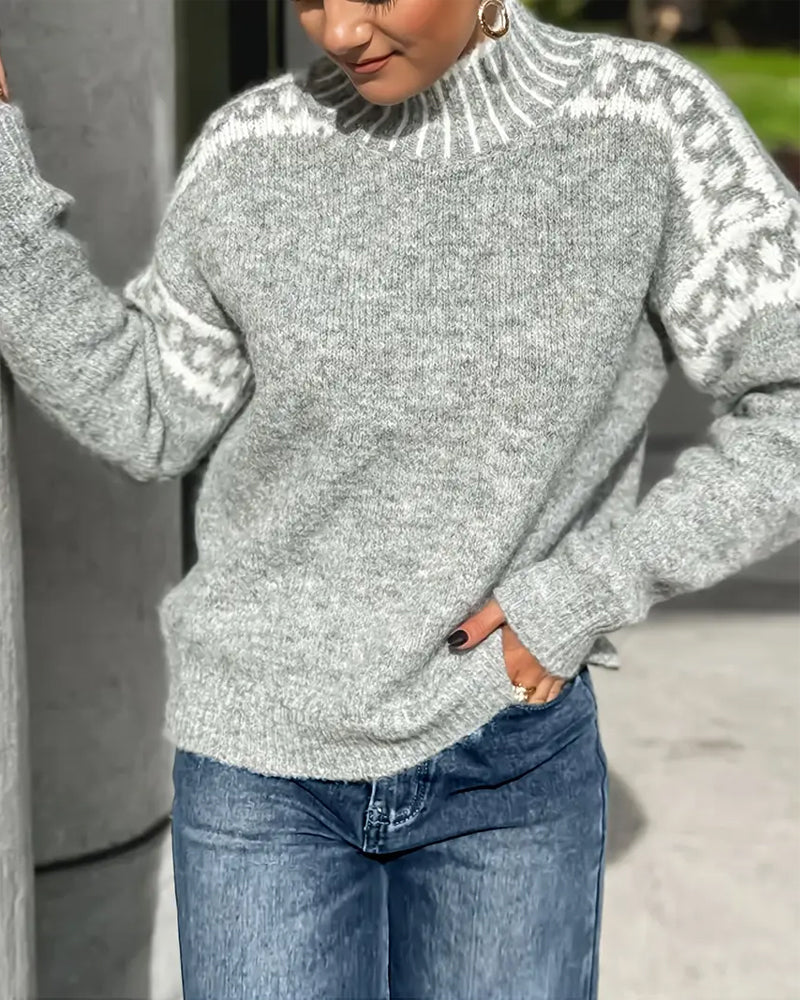 Mina | High-Neck Jumper