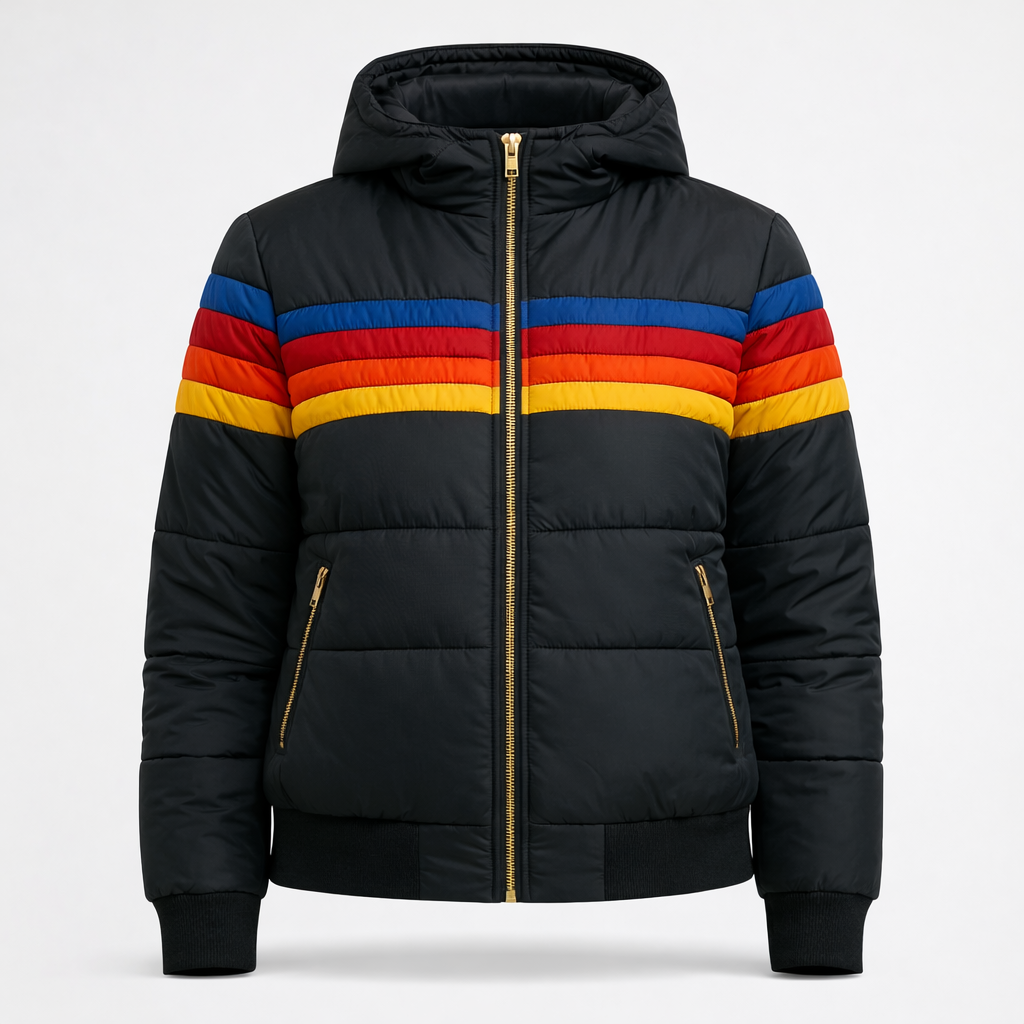 Elisabeth™ | Quilted Retro Jacket with Hood