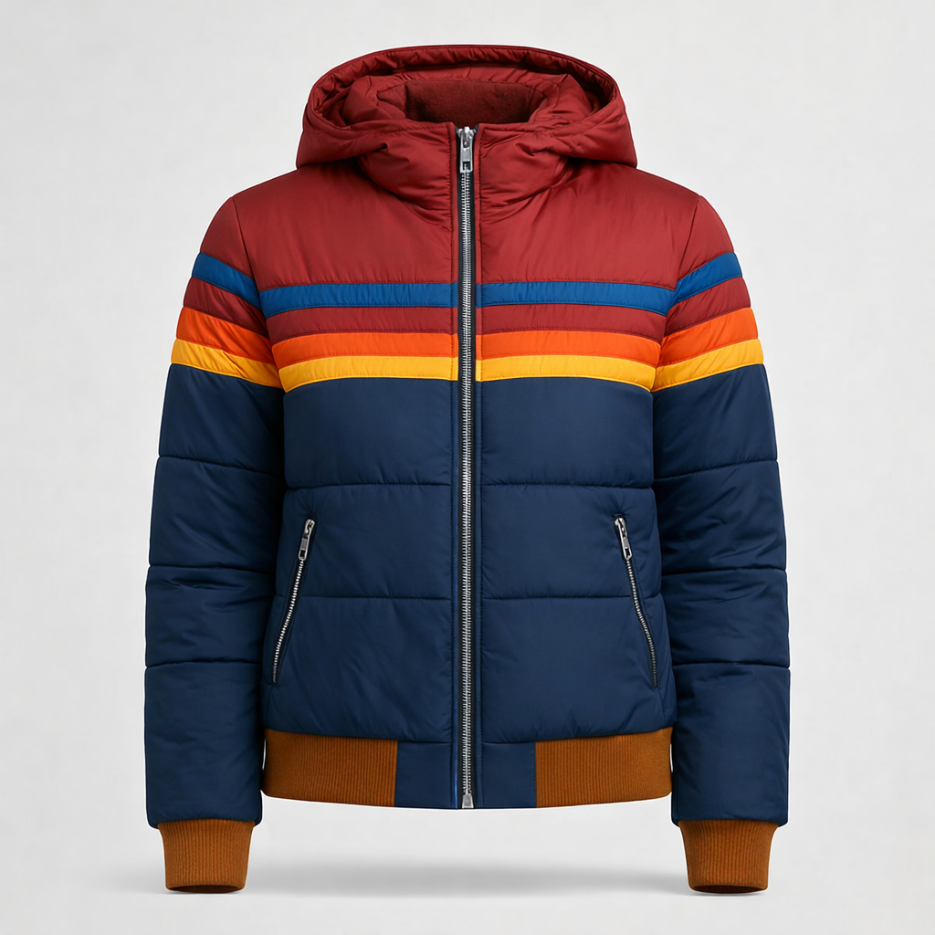 Elisabeth™ | Quilted Retro Jacket with Hood