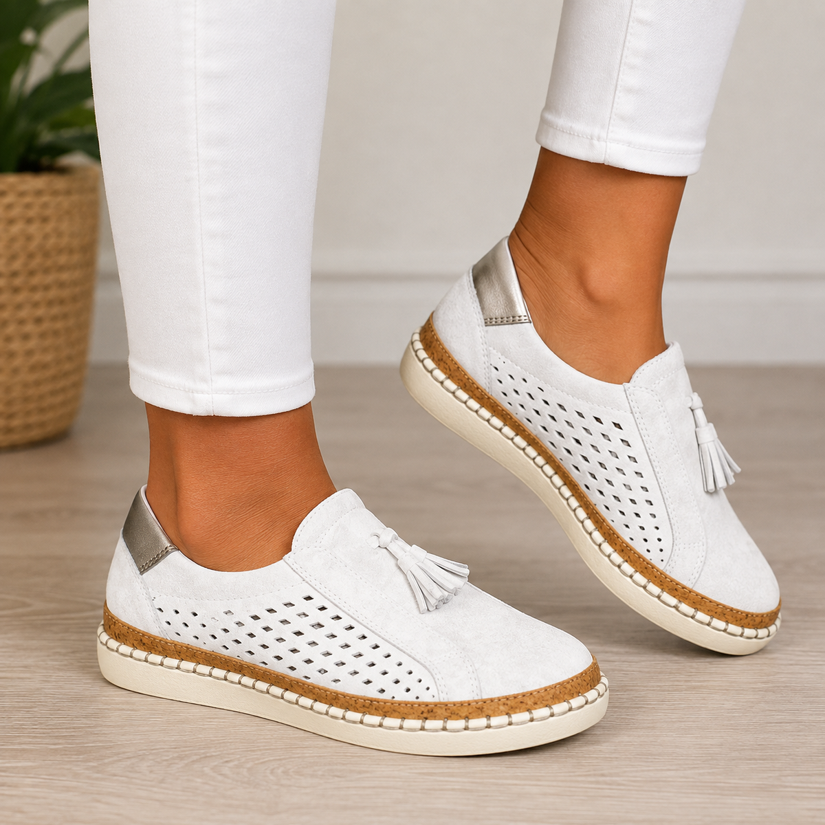 Christine | Comfort Perforated Loafers