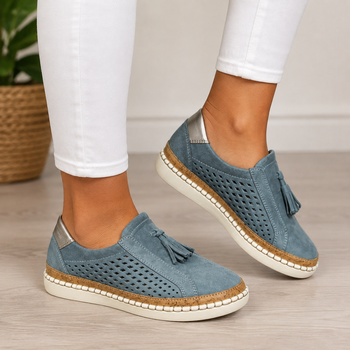 Christine | Comfort Perforated Loafers