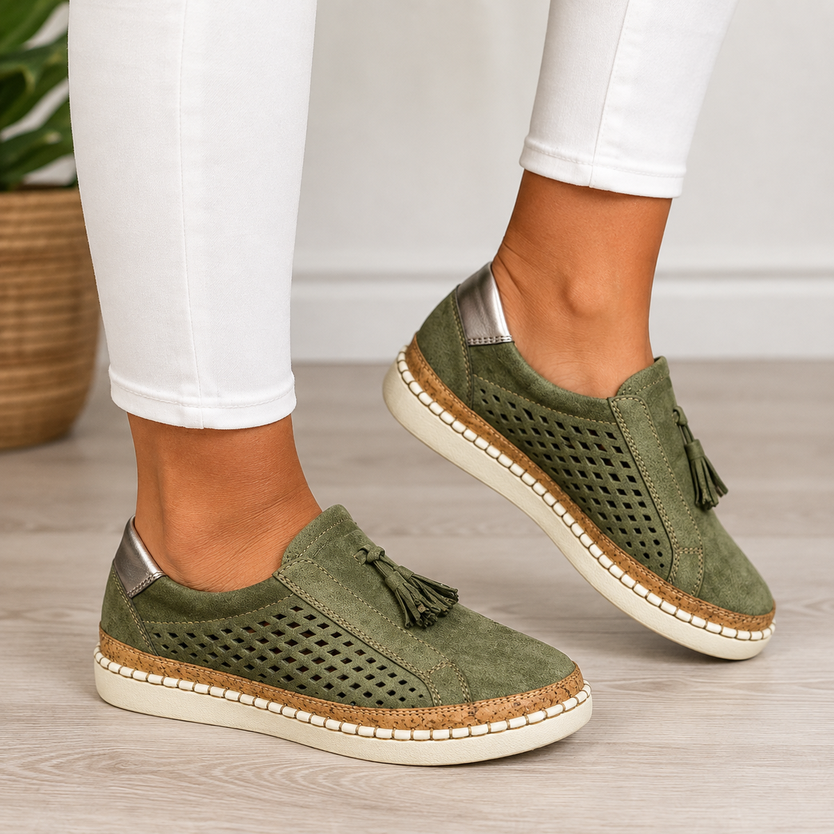 Christine | Comfort Perforated Loafers