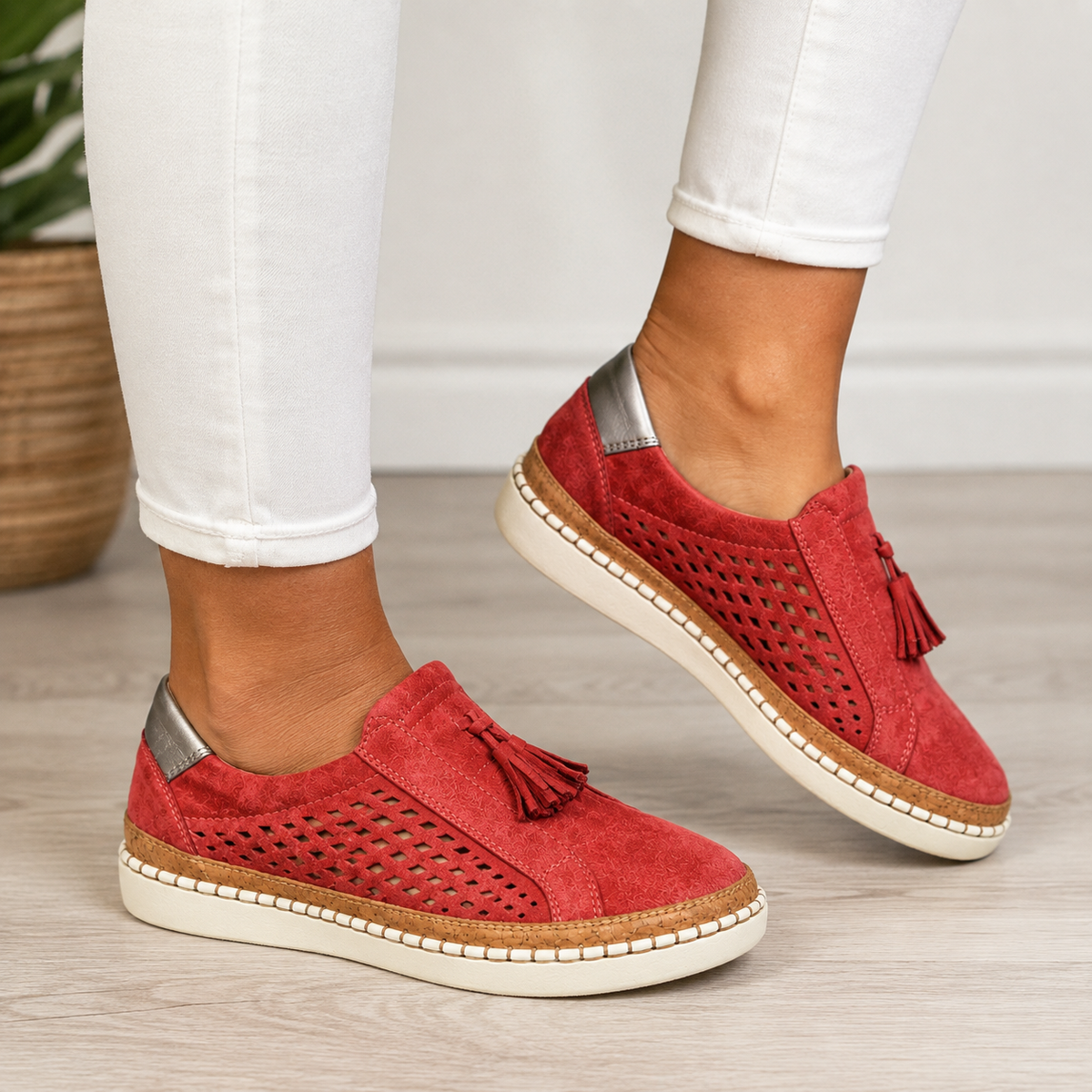 Christine | Comfort Perforated Loafers