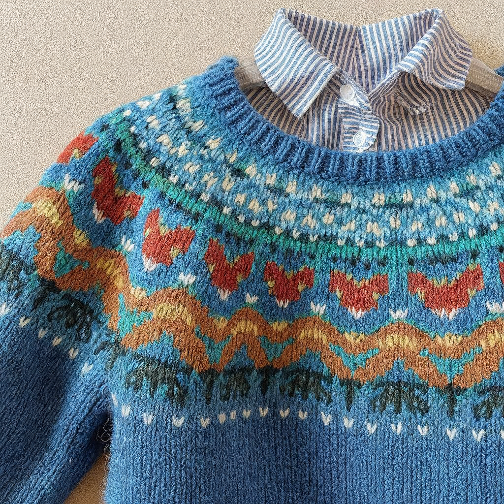 Kaylee™ | Classic Vintage Knit Jumper