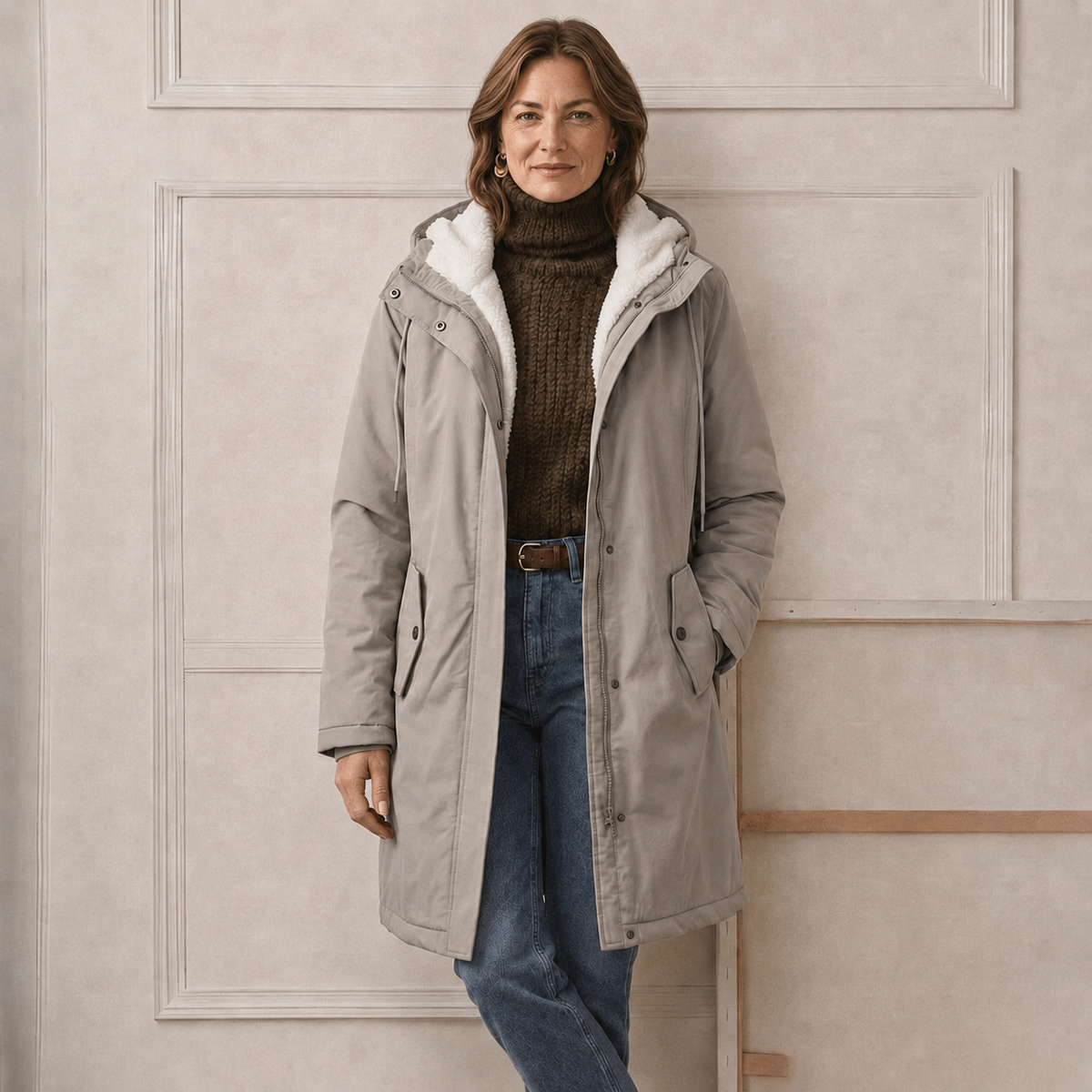 Marjorie™ | Cozy Hooded Weatherproof Coat