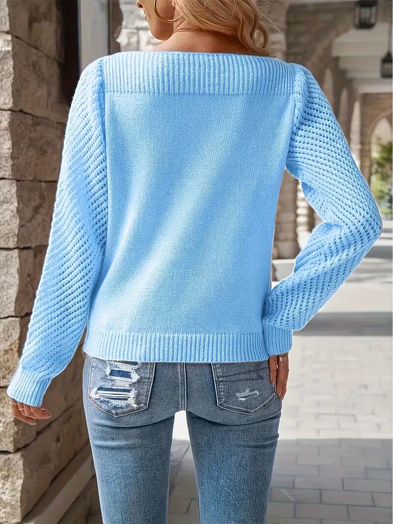 Emma™ | Breathable Long-Sleeve Crew Neck Jumper
