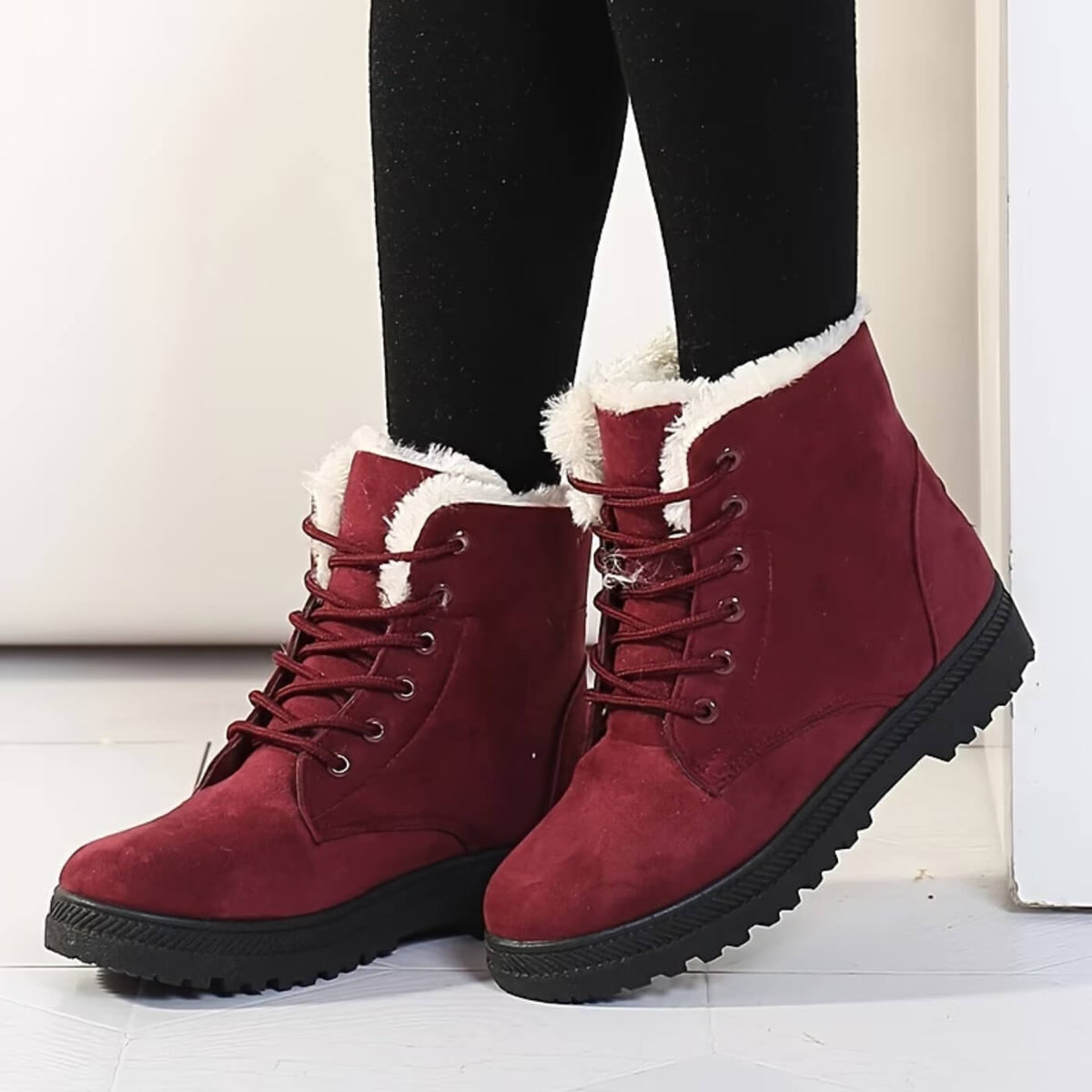 Freya™ | Winter Ankle Boots with Warm Fleece Lining