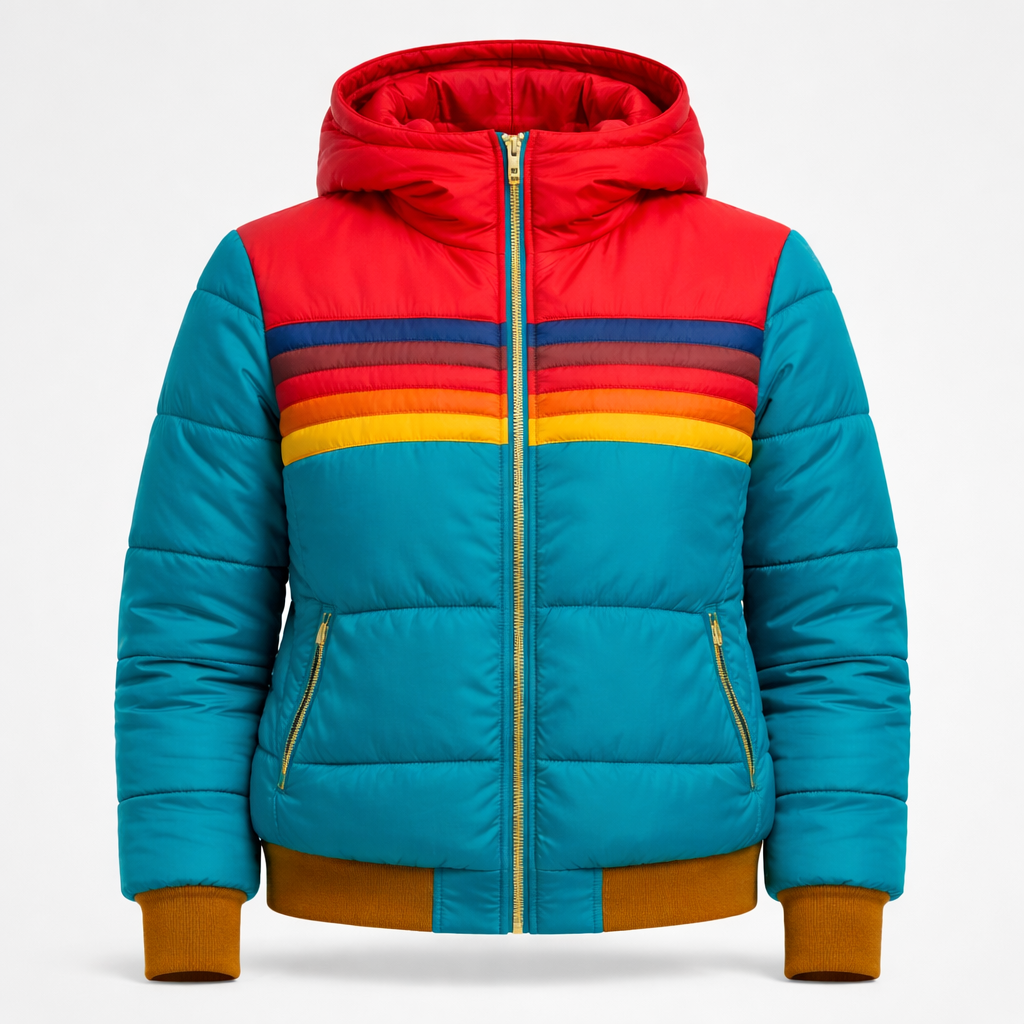 Elisabeth™ | Quilted Retro Jacket with Hood