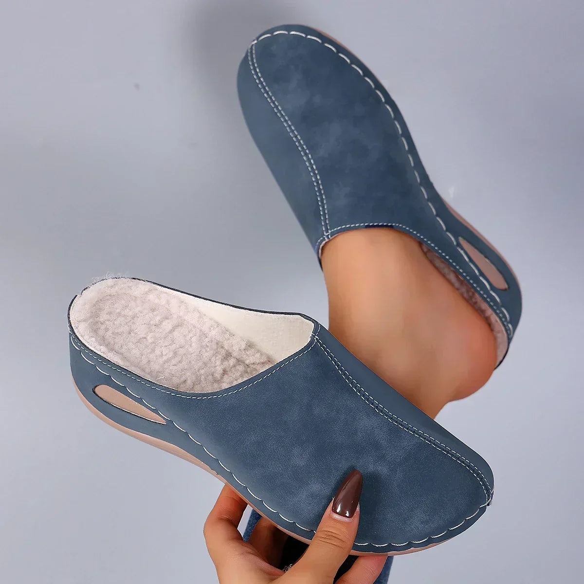 Elise | Warm Cushioned Slippers