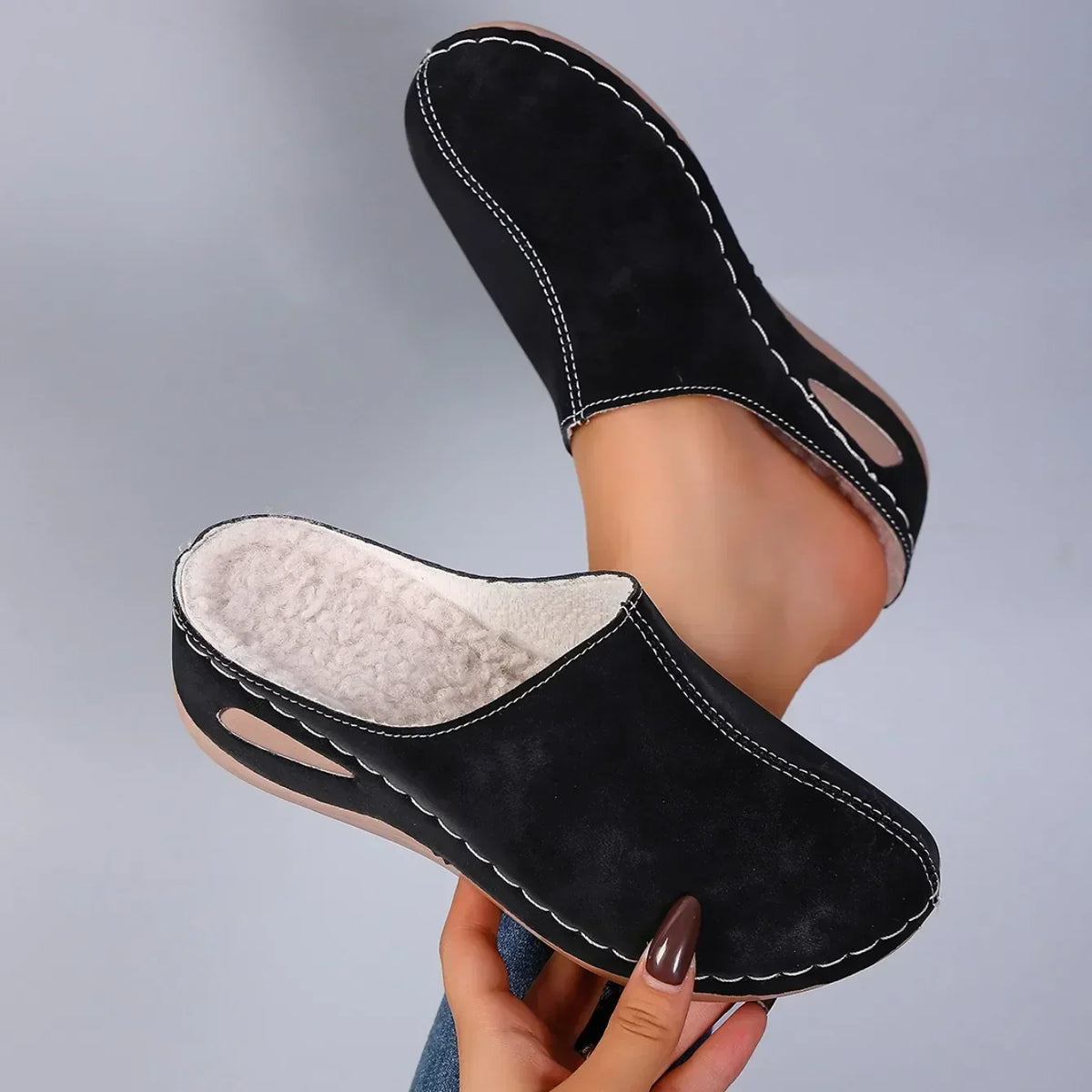 Elise | Warm Cushioned Slippers