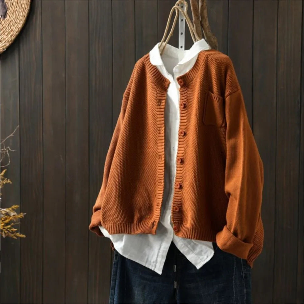 Judith | Relaxed Button Cardigan