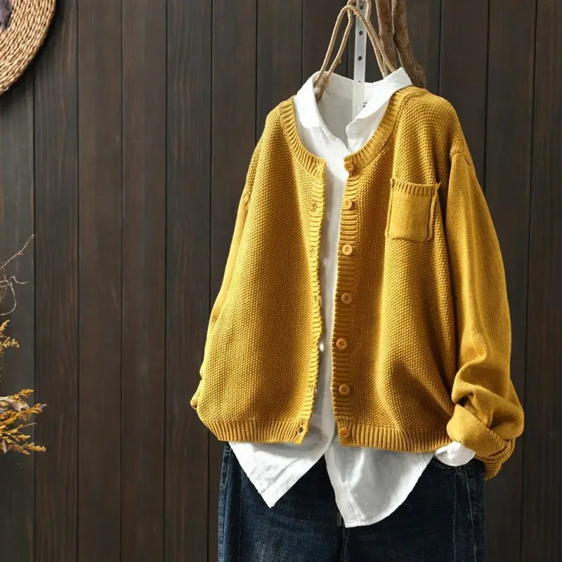 Judith | Relaxed Button Cardigan