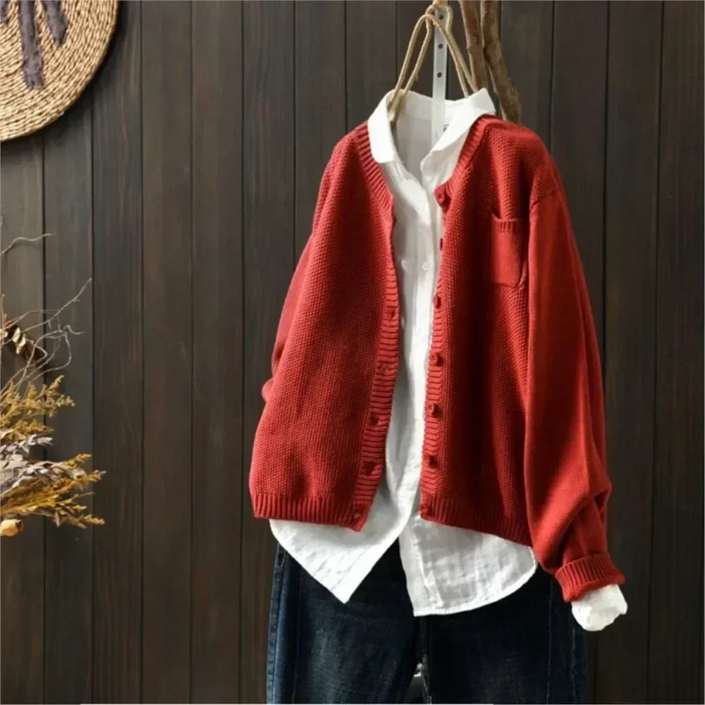 Judith | Relaxed Button Cardigan