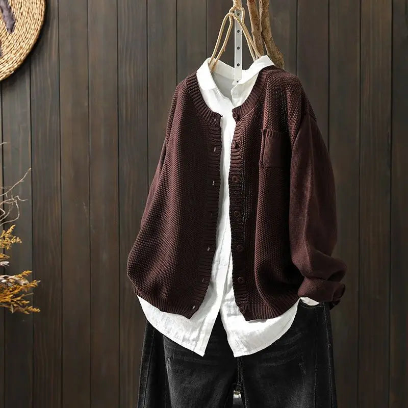 Judith | Relaxed Button Cardigan