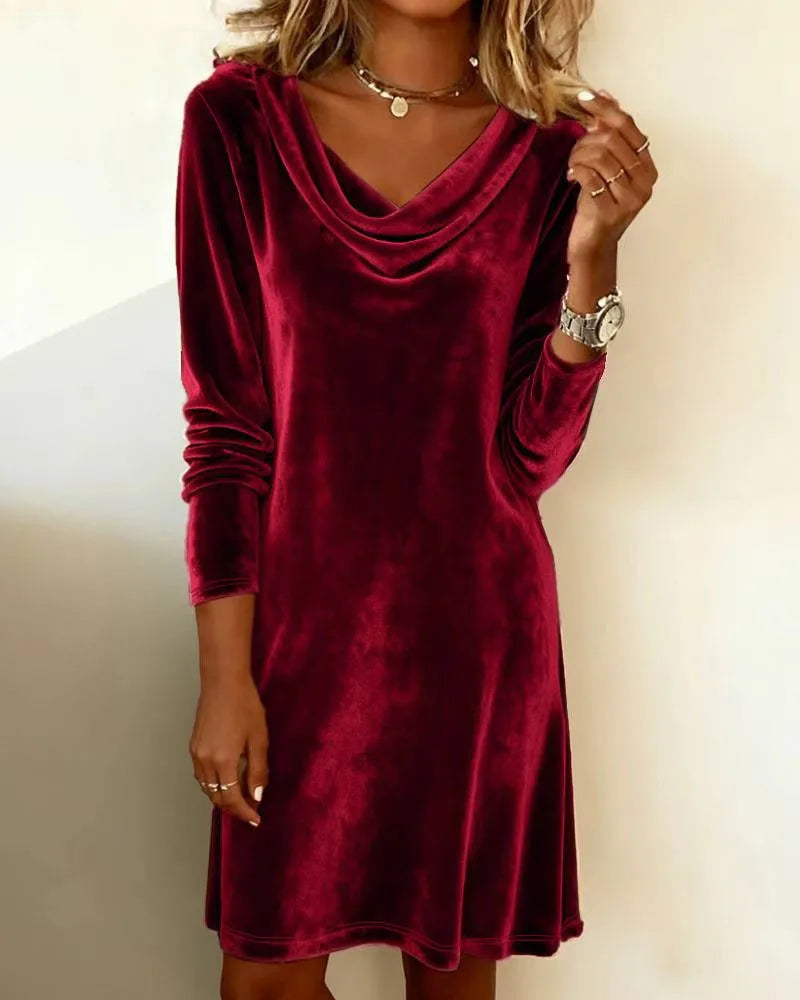Lenora | Layered Collar V-Neck Top