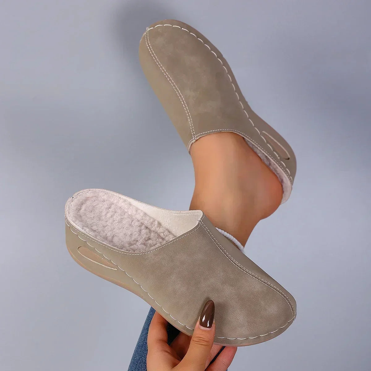 Elise | Warm Cushioned Slippers