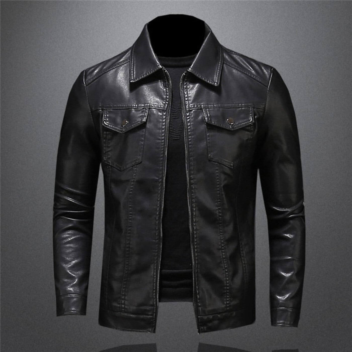 Tor | Men's Classic Leather Jacket