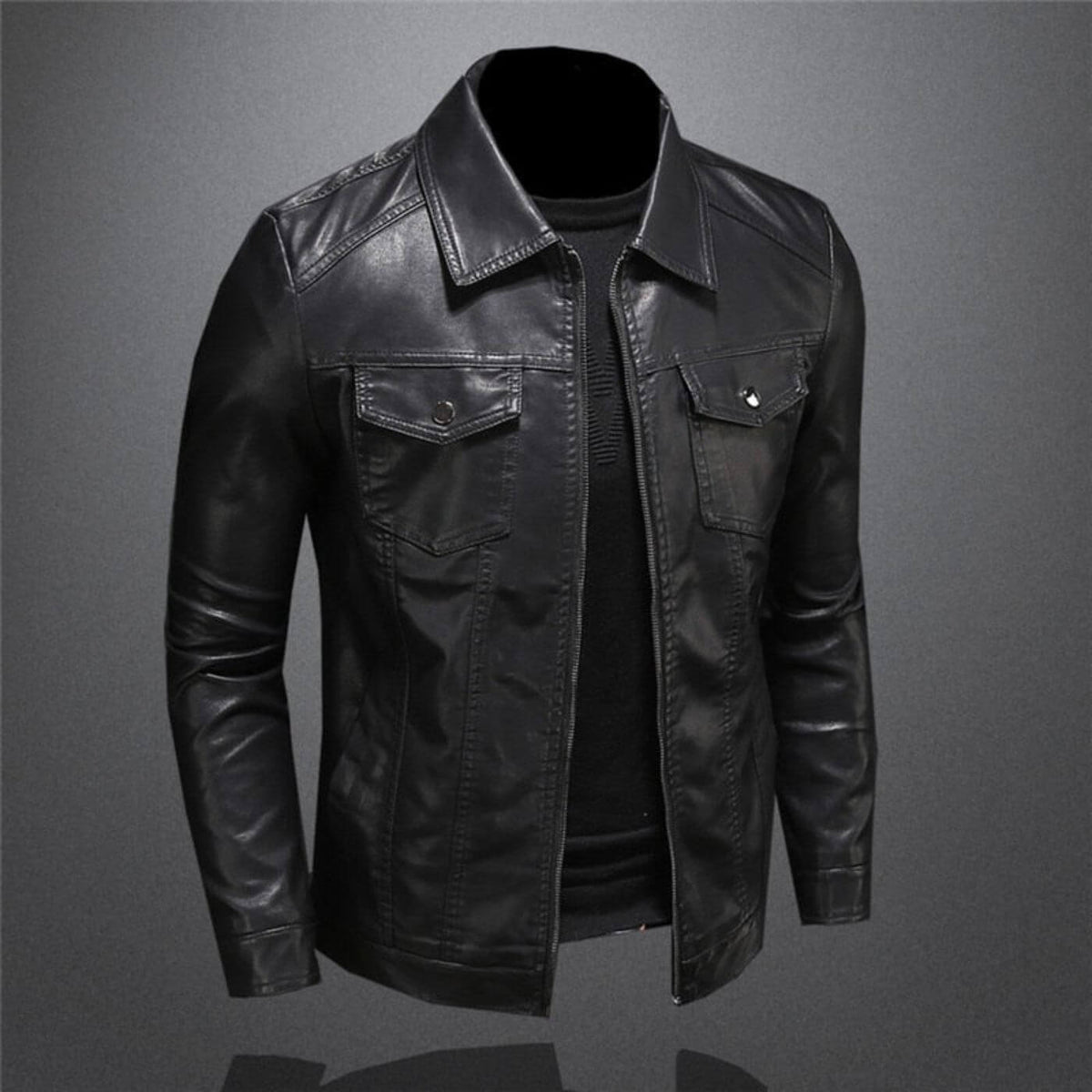 Tor | Men's Classic Leather Jacket