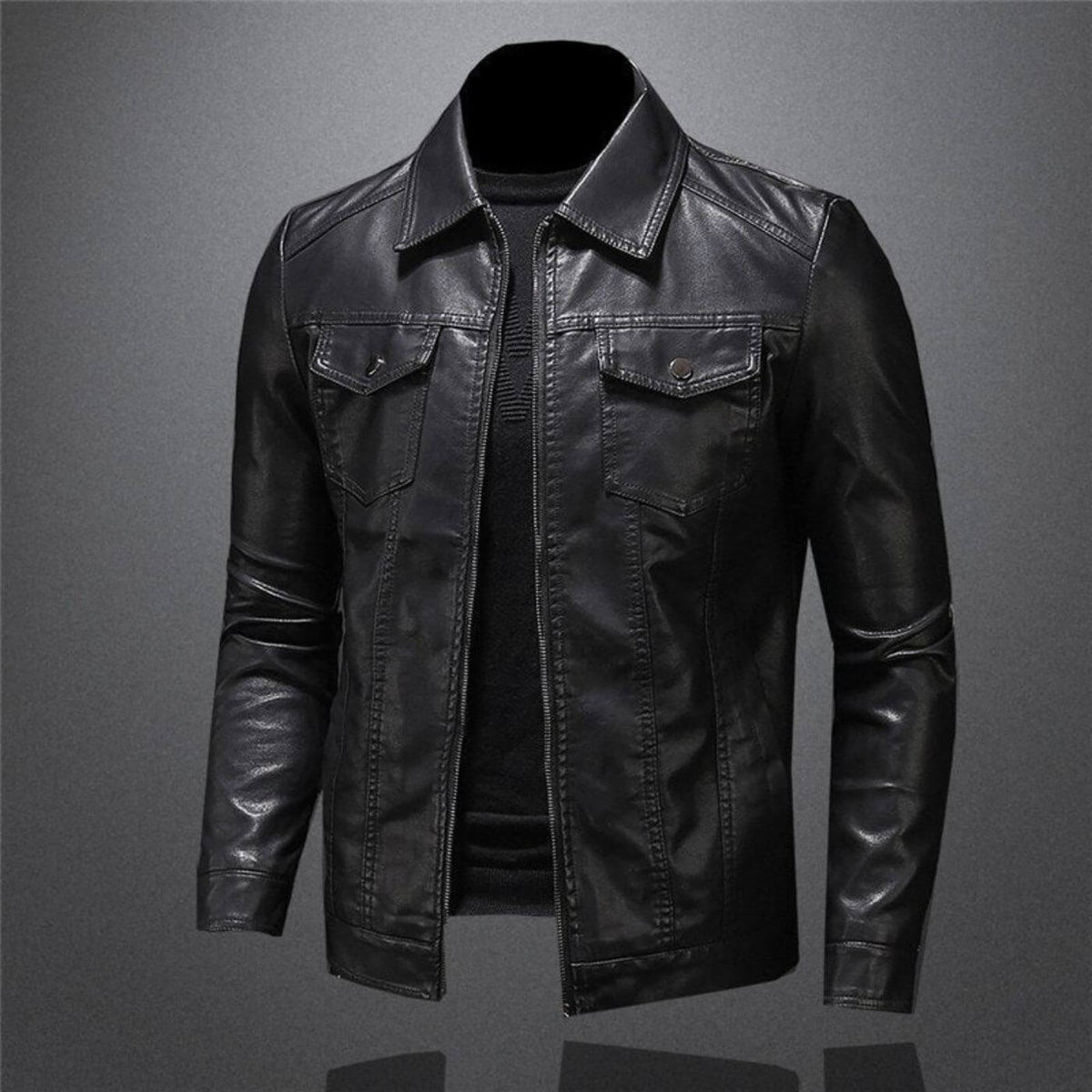 Tor | Men's Classic Leather Jacket