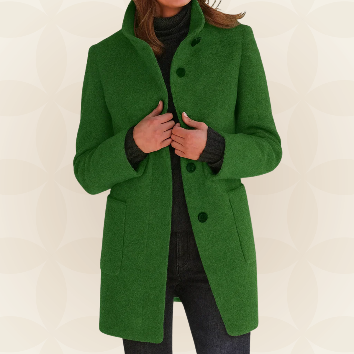 Anna | High Collar Jacket