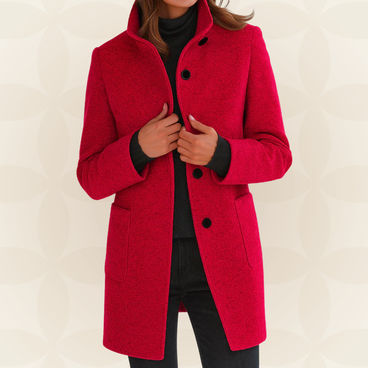 Anna | High Collar Jacket