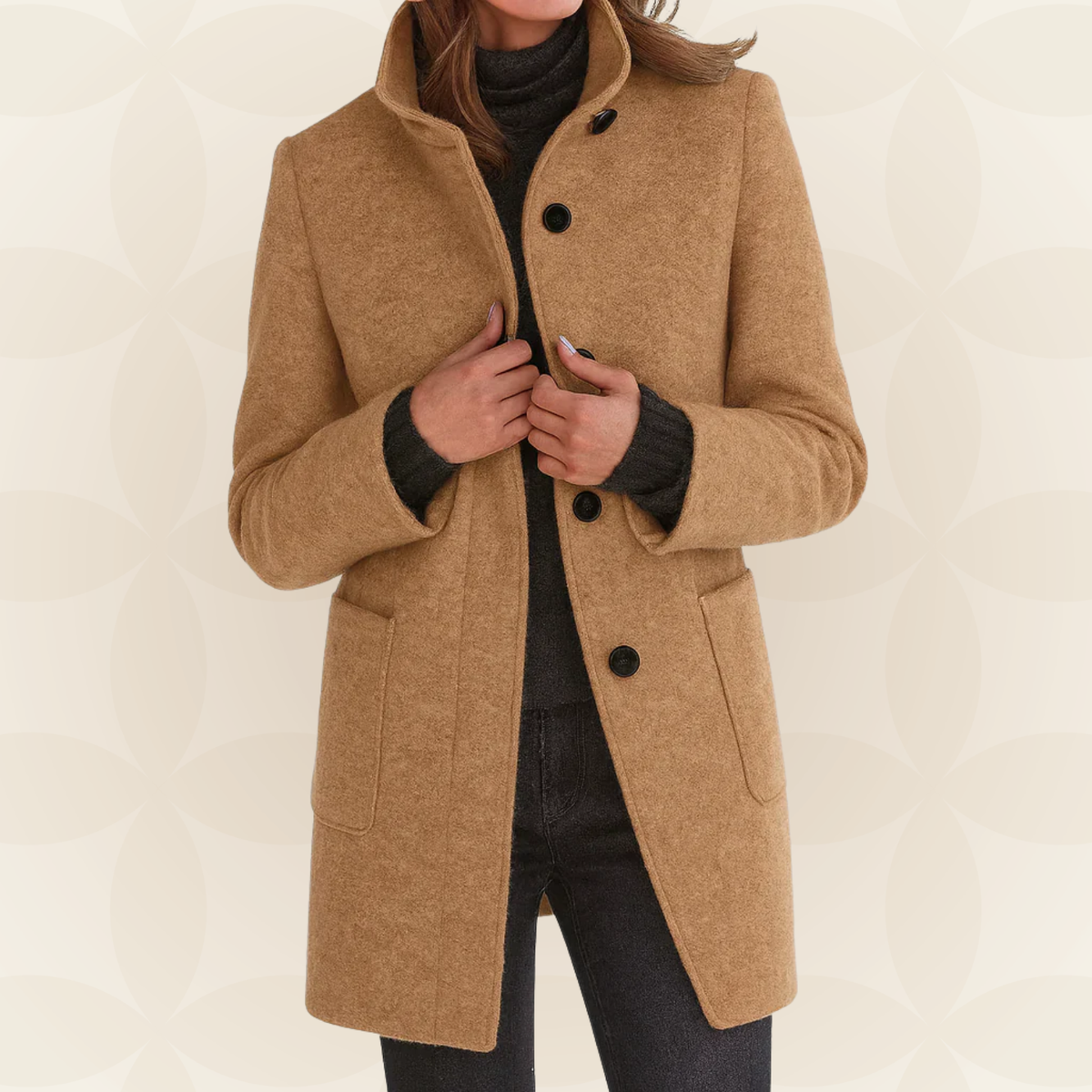 Anna | High Collar Jacket
