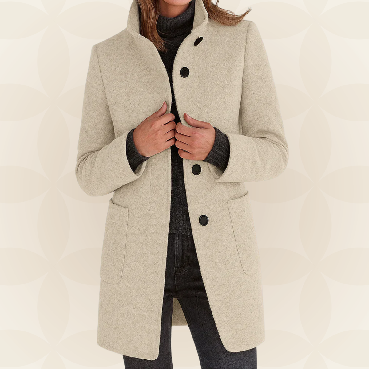 Anna | High Collar Jacket