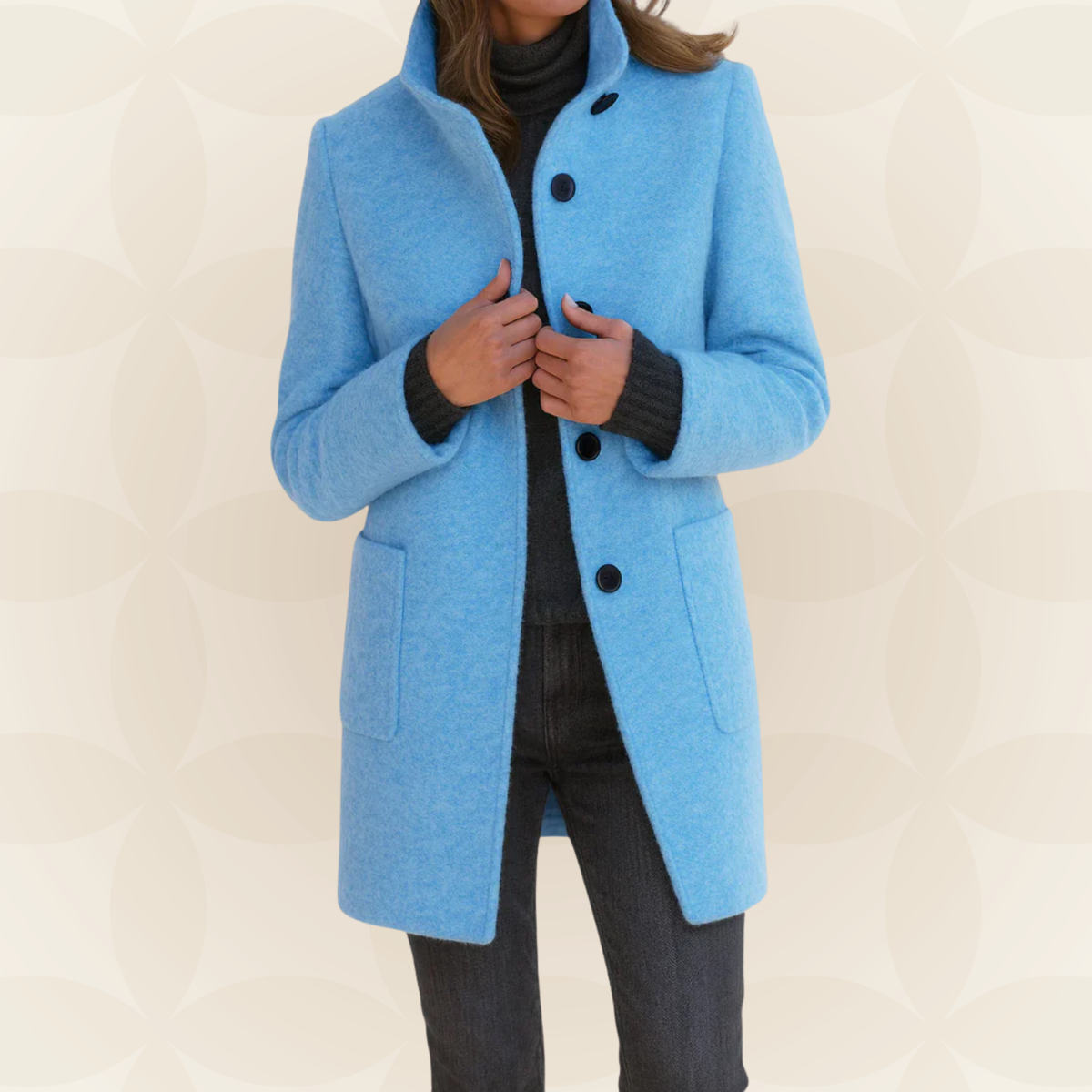 Anna | High Collar Jacket