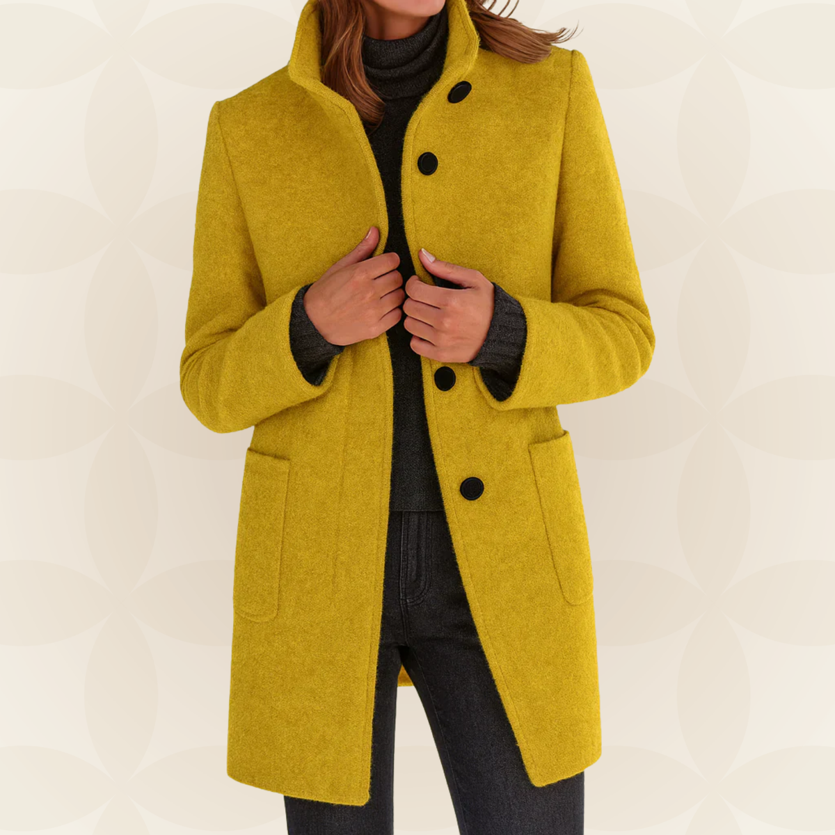 Anna | High Collar Jacket