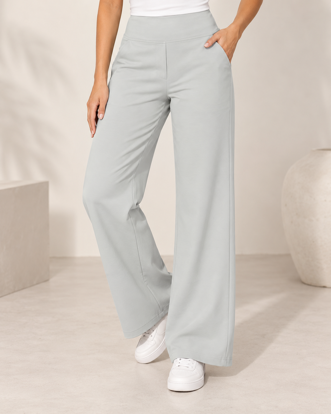 Lizzie™ | Comfortable Wide-Leg Stretch Trousers