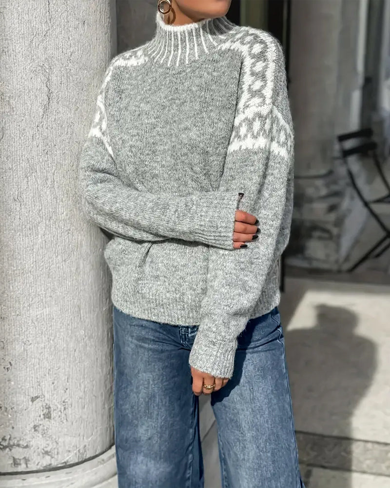 Mina | High-Neck Jumper