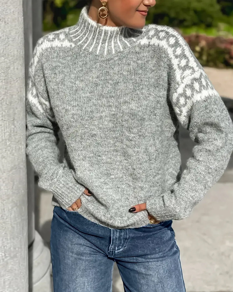 Mina | High-Neck Jumper