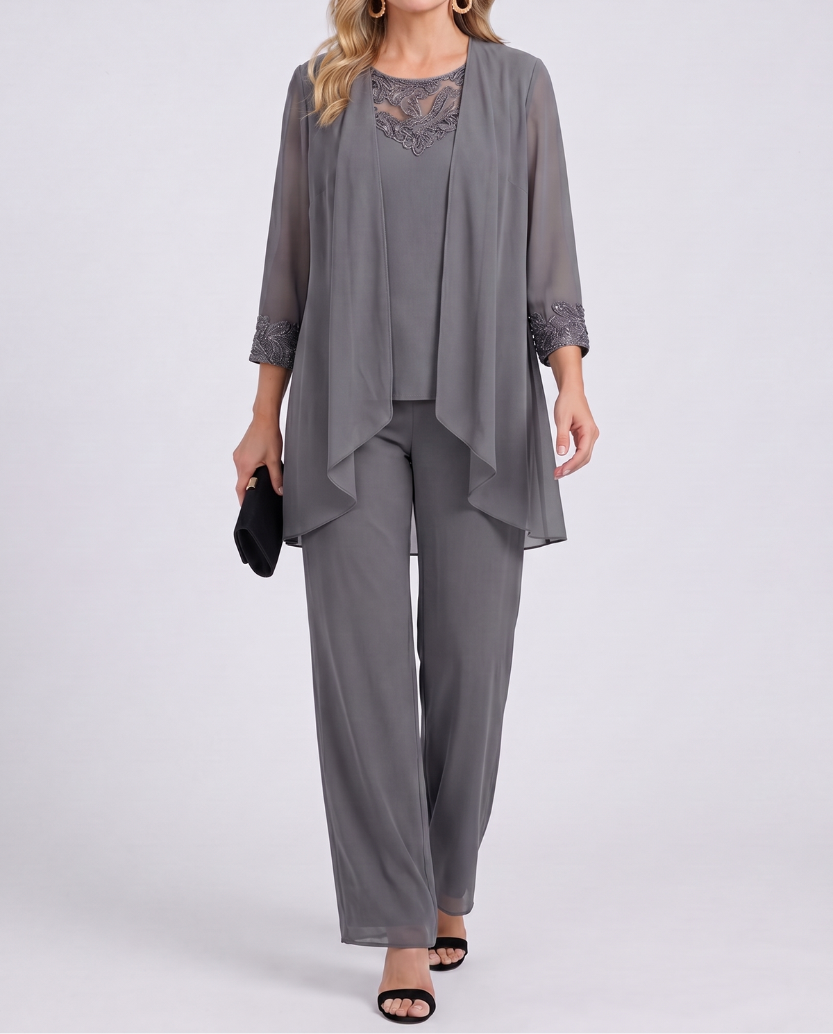 Evelyn | Flowing Three-Piece Evening Set