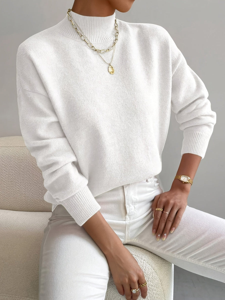 Christine | Soft Funnel Neck Jumper