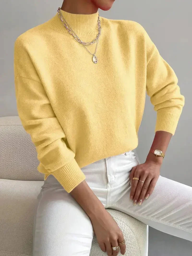 Christine | Soft Funnel Neck Jumper