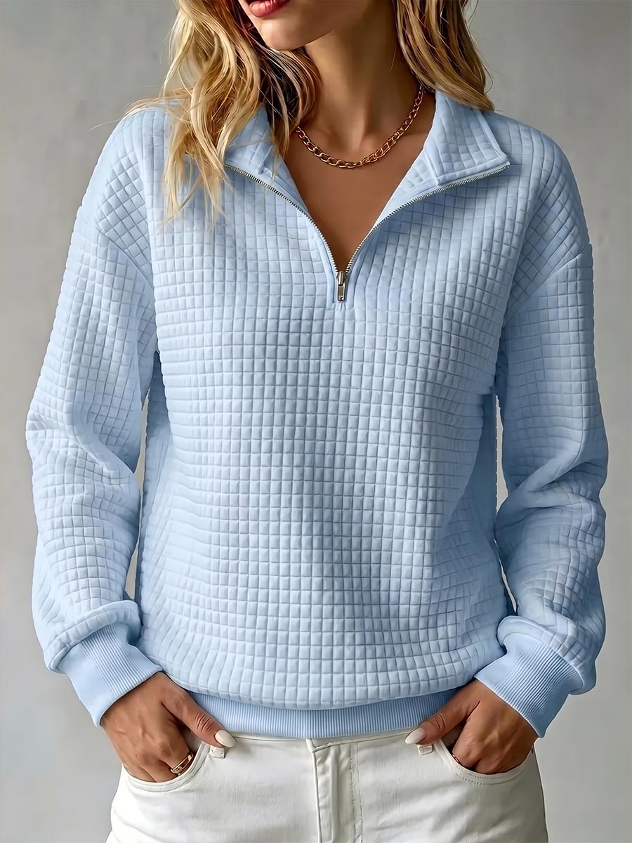 Brynmore | Casual Loose Waffle Knit Jumper