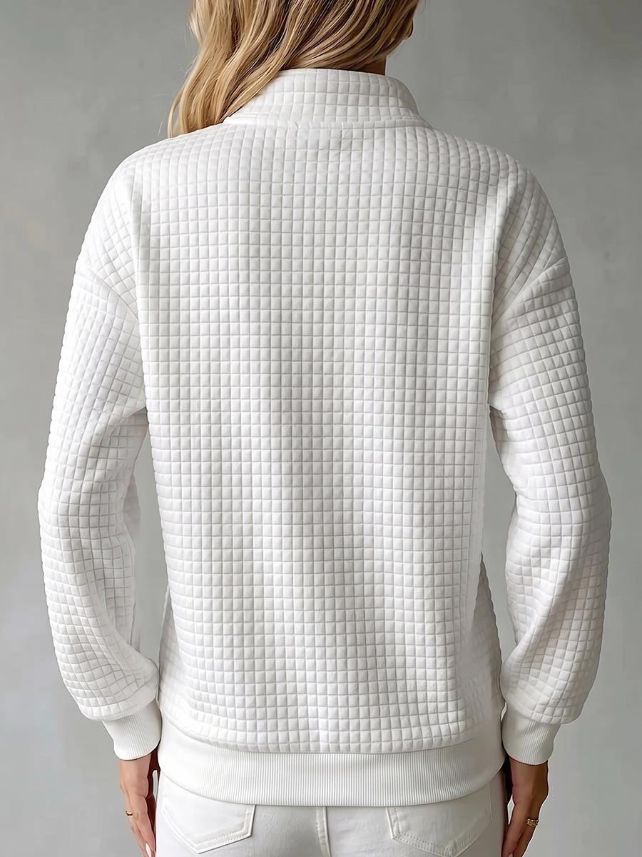 Brynmore | Casual Loose Waffle Knit Jumper