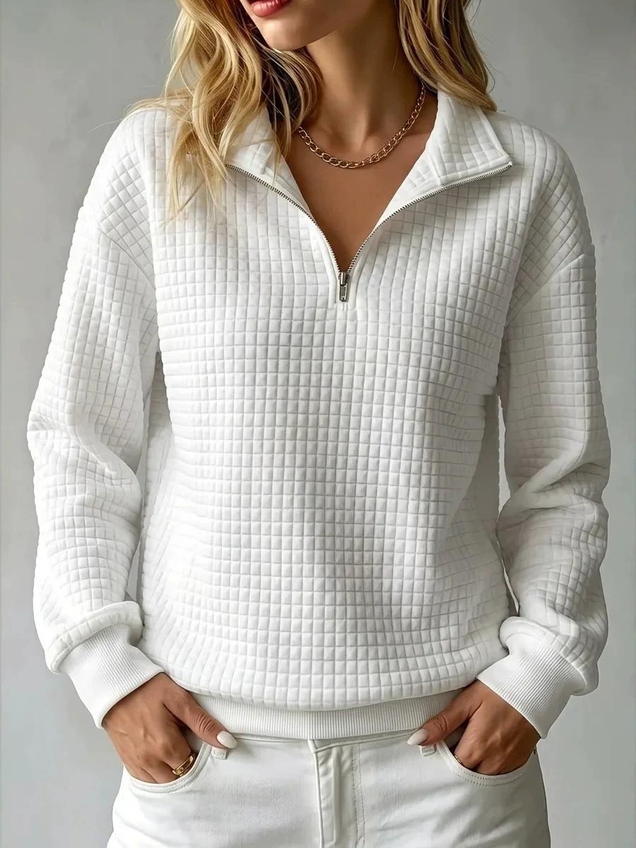 Brynmore | Casual Loose Waffle Knit Jumper