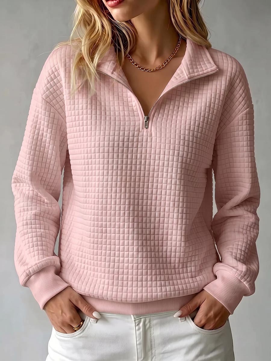 Brynmore | Casual Loose Waffle Knit Jumper