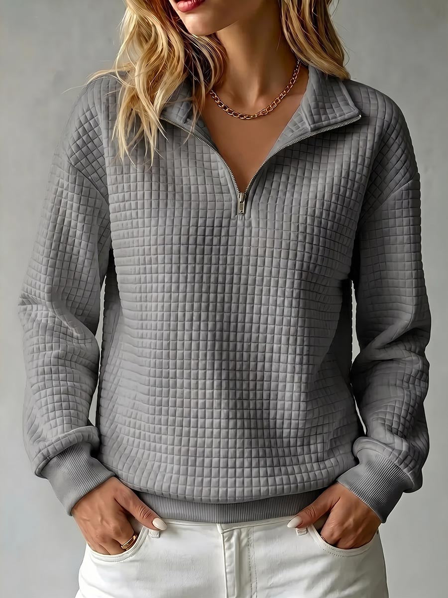 Brynmore | Casual Loose Waffle Knit Jumper
