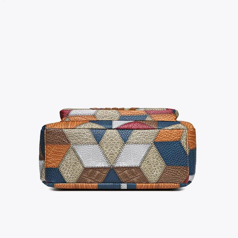 Annika™ | Geometric Patchwork Crossbody Bag