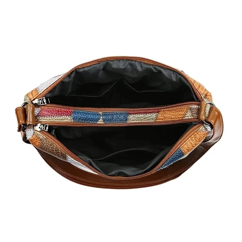 Annika™ | Geometric Patchwork Crossbody Bag