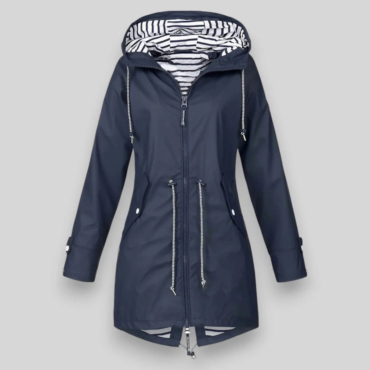 Lovise™ | Waterproof Hooded Jacket with Drawcord