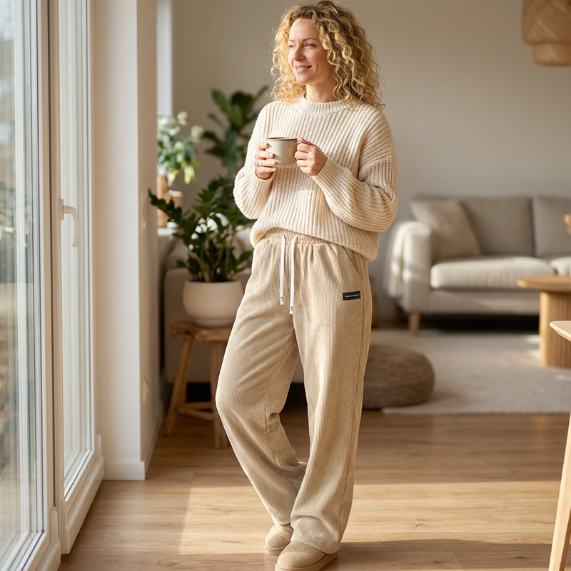 Livia™ | Comfortable Wide-Leg Trousers